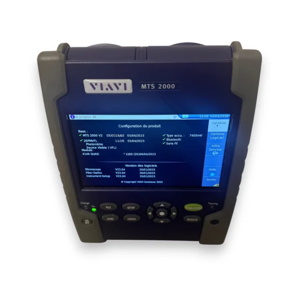 Used VIAVI MTS-2000 4146 QUAD — Tested OTDR 42 dB, Reliable