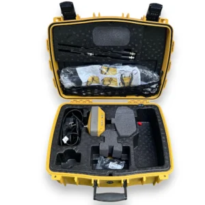 used TOPCON HiPer VR GNSS Receiver front view showing antenna housing and connector panel