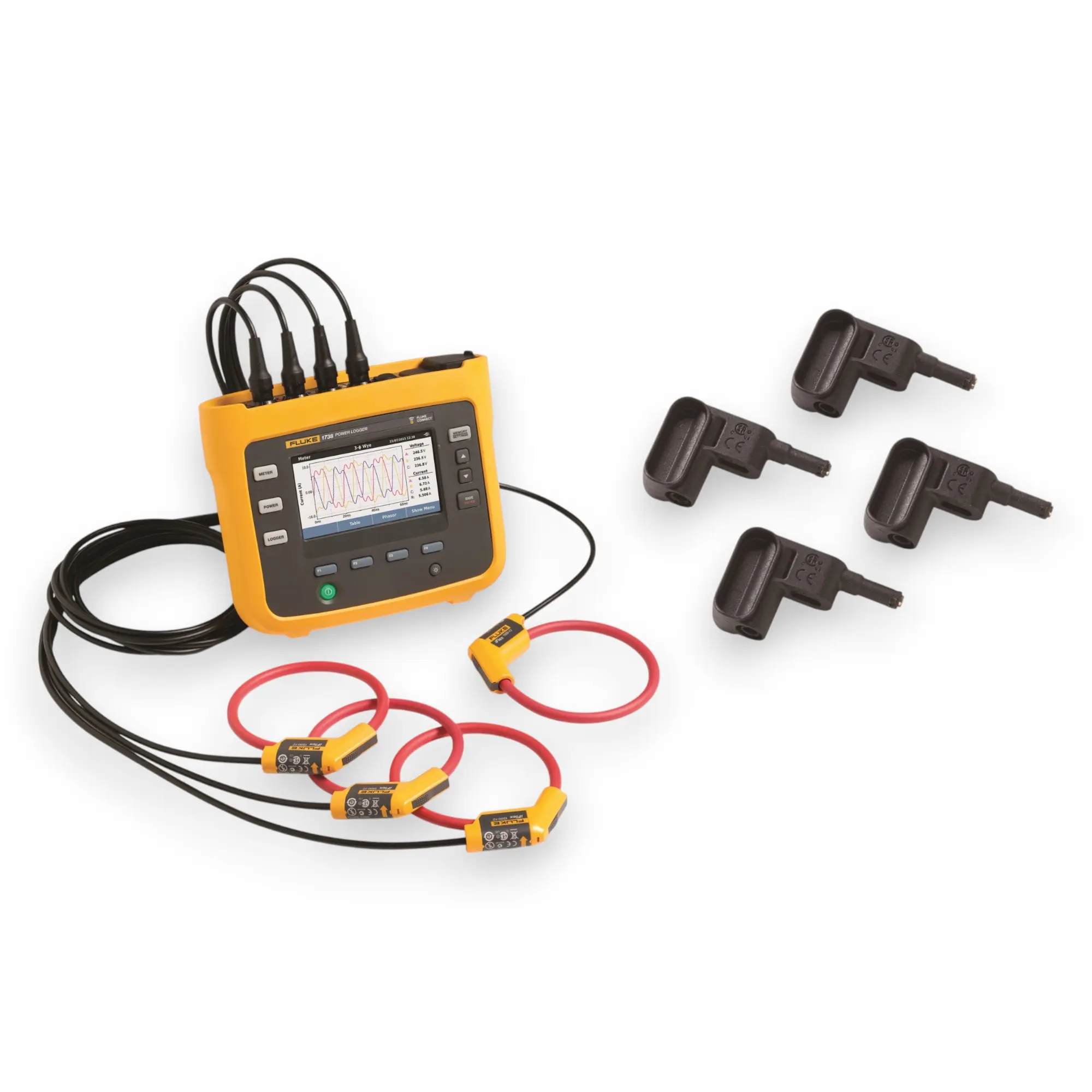 used Fluke 1738 GOLD IGF - Fluke 1738 EUS Electrical Power Analyzer, Gold Edition — Grade A — Fluke